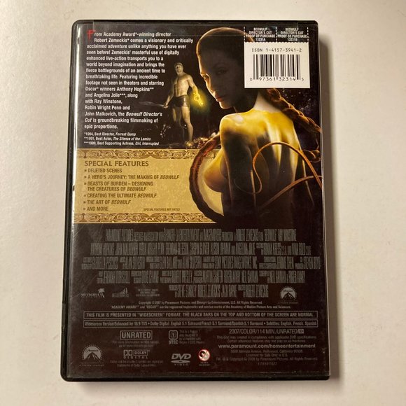 Beowulf (Unrated Director's Cut) - DVD - Picture 2 of 4